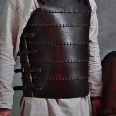 Cuirass, part of Leather armor costume in style of Bëor the Old image-1