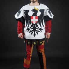Tabard with black eagle with crown image-1