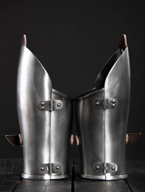 Medieval bracers, 1390-1430 years Metal bracers, couters and full arms