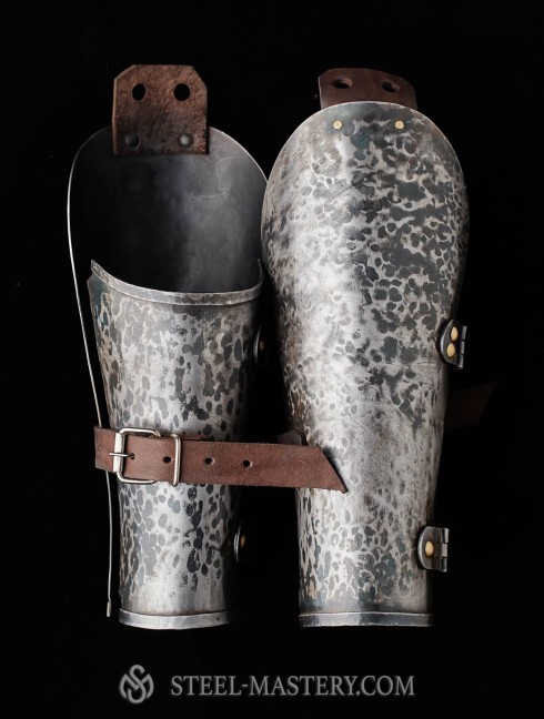 Medieval bracers, 1390-1430 years Armadura de placas