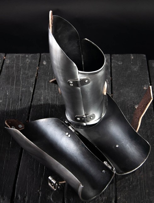 Medieval bracers, 1390-1430 years Armure de plaques