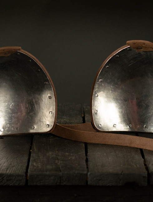Leather brigantine kit in style of 14th century Armadura de placas