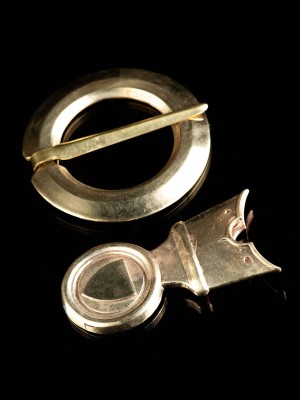 Medieval belt set “Orlamunde”, XIV-XV centuries Cast belt sets