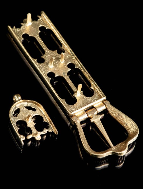 Medieval Gothic style belt set, XV century Sett di cinture