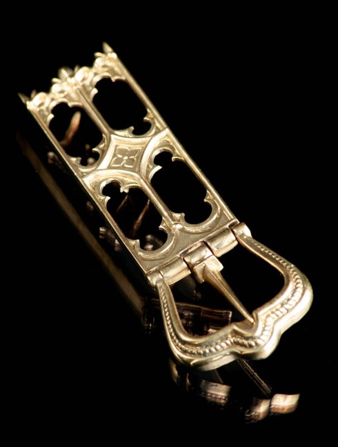 Medieval Gothic style belt set, XV century Cast belt sets