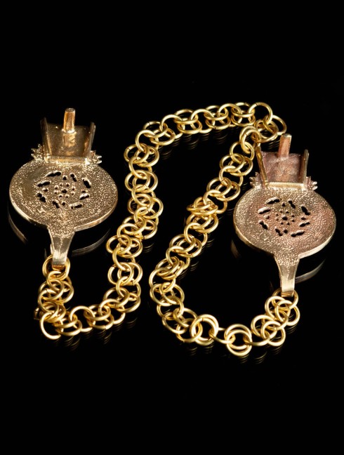 Medieval belt endings, XIV-XV centuries Cast belt sets