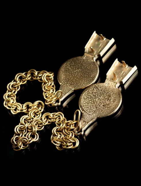 Bronze girdle endings, XIV-XV centuries Sett di cinture