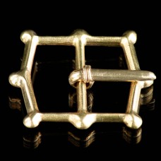 Medieval cast buckle with knops, XIV-XVI centuries image-1