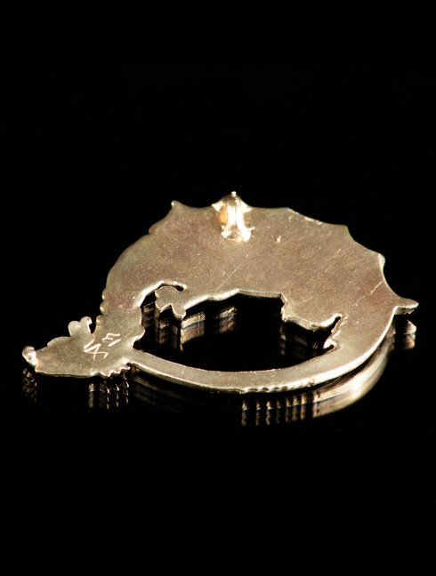 Medieval bronze badge ”Dragon”, XIV-XV centuries Badges
