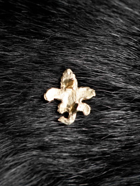 Medieval belt mount “Leaf”, 1360-1500 years (10 pcs) Riemenhalterungen