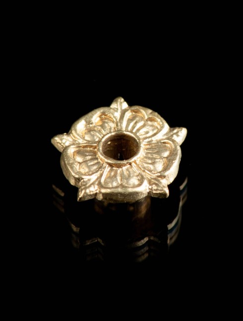 Medieval eyelet mount for belt “Rose”, 1360-1500 years (10 pcs) Monturas de cinto