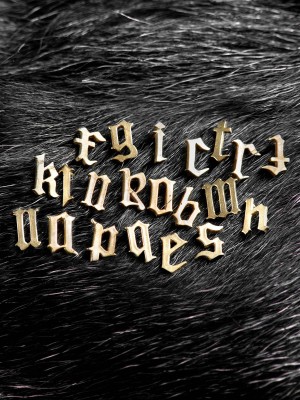 Medieval mounts “Latin letters”, XIV-XV centuries Belt mounts