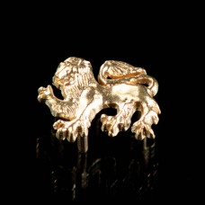 Medieval belt mount “Lion”, 1340-1450 years image-1