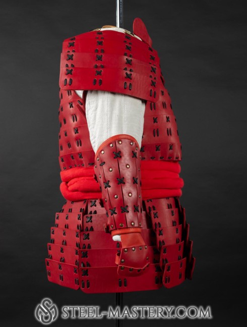 O Yoroi - Japanese samurai leather warrior armor Plattenrüstungen