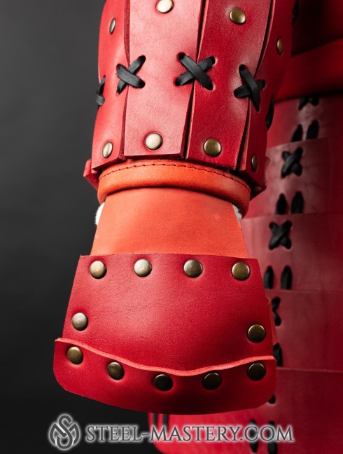 O Yoroi - Japanese samurai leather warrior armor Armure de plaques