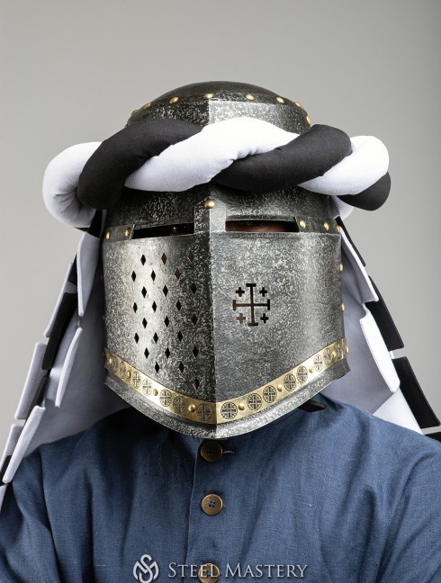 Torse - medieval heraldry headband Padded pelerines and aventails