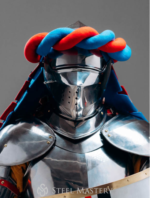 Torse - medieval heraldry headband Padded pelerines and aventails