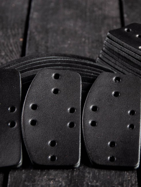 Leather lamellar plates (100 plates in set)  Lamellar plates
