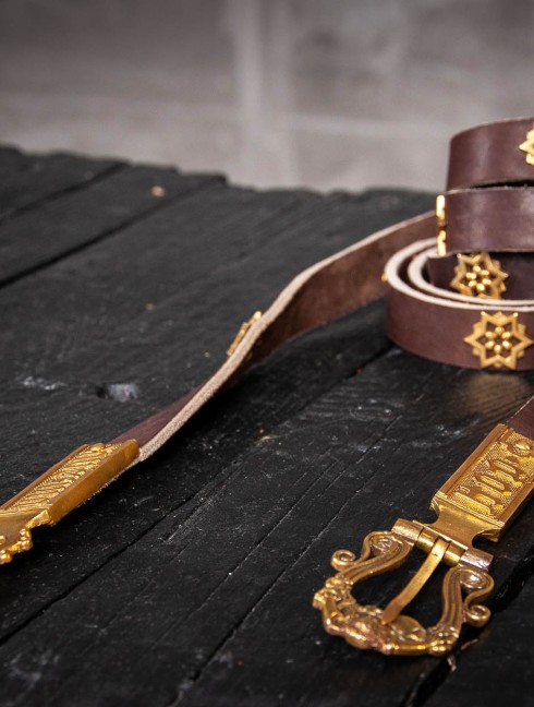 Medieval belt with casting Belts