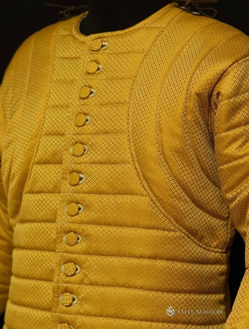 Royal gambeson of patterned  fabric Gambeson