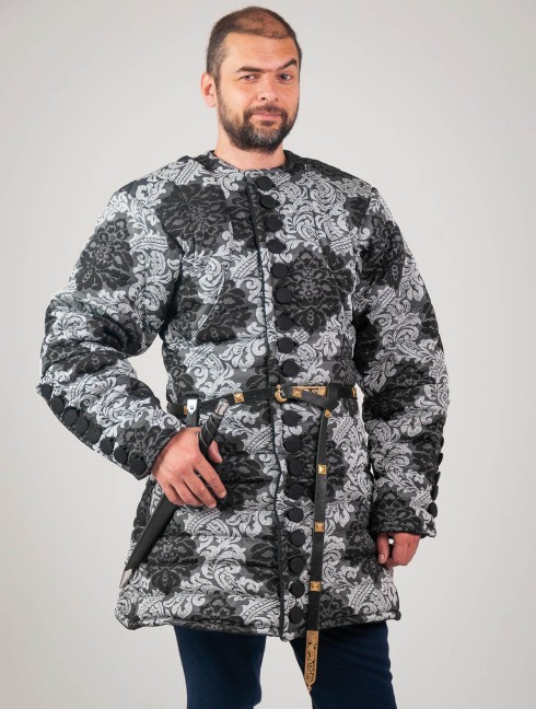 Royal gambeson of patterned  fabric Gambeson