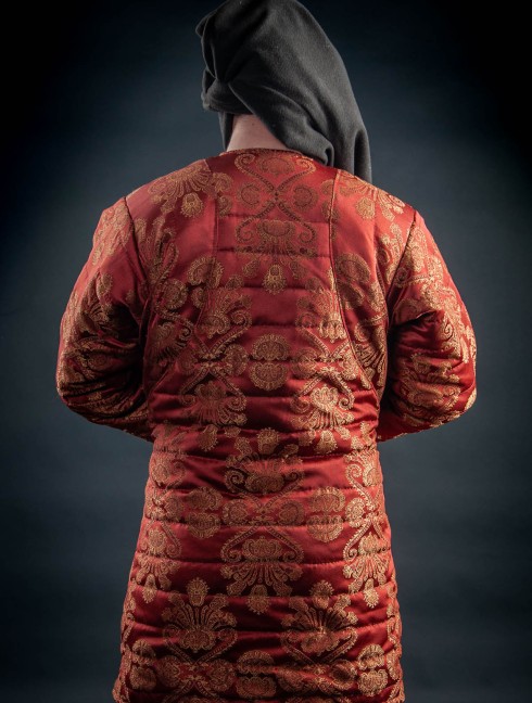 Royal gambeson of patterned  fabric Gambeson