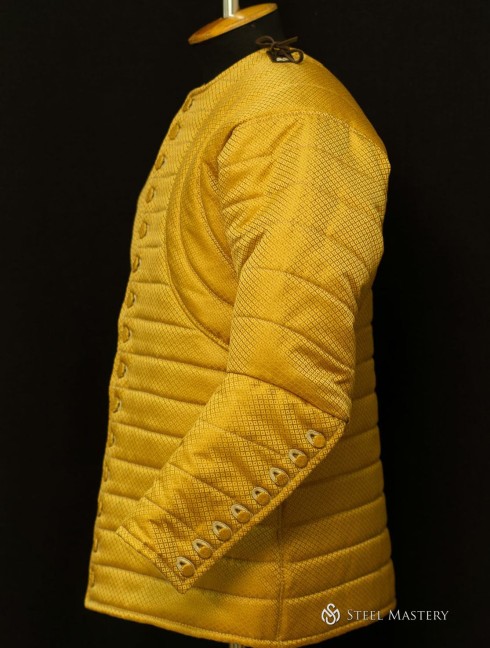 Royal gambeson of patterned  fabric Gambeson