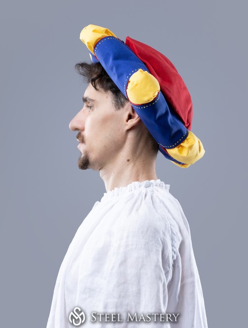 Landsknecht hat with slits  Kopfbedeckungen