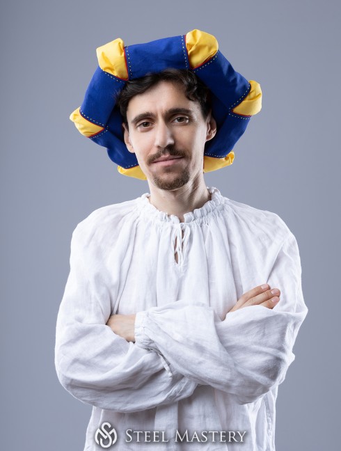 Landsknecht hat with slits  Prendas para la cabeza