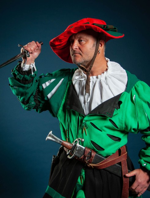 Landsknech hat with brim Kopfbedeckungen