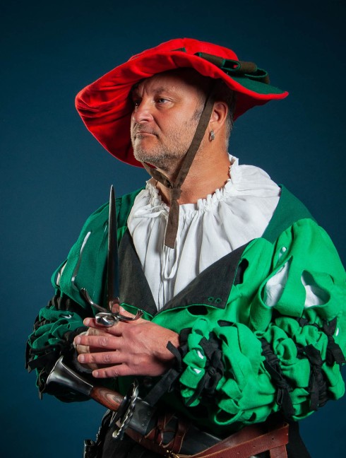 Landsknech hat with brim Kopfbedeckungen