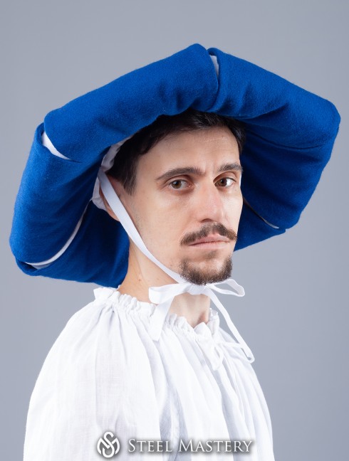 Landsknecht hat with cuts Copricapo