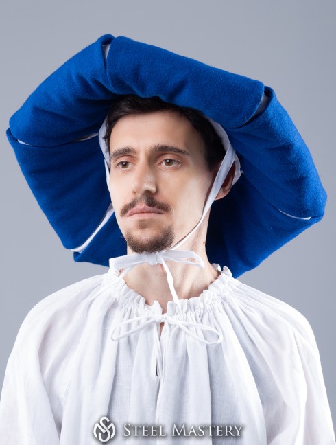 Landsknecht hat with cuts Kopfbedeckungen