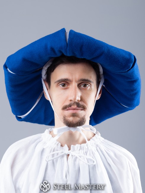 Landsknecht hat with cuts Kopfbedeckungen