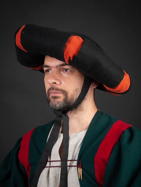Landsknecht hat with cuts Couvre-chefs