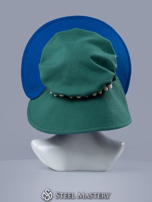 Landsknecht hat with bows Kopfbedeckungen