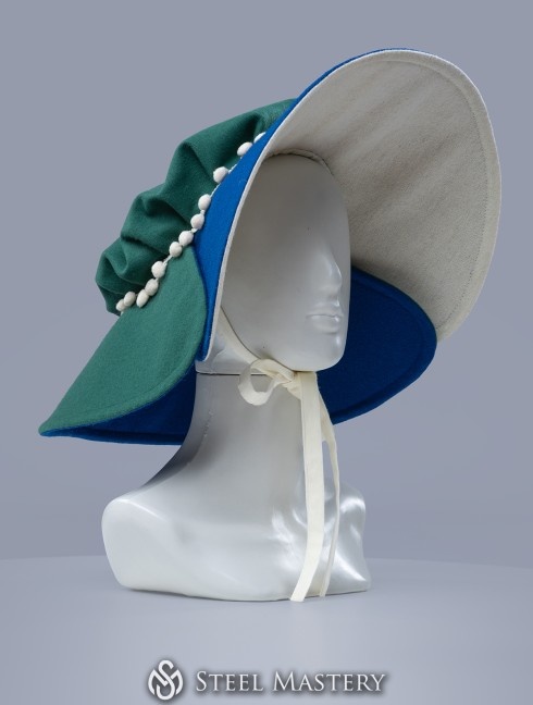 Landsknecht hat with bows Prendas para la cabeza