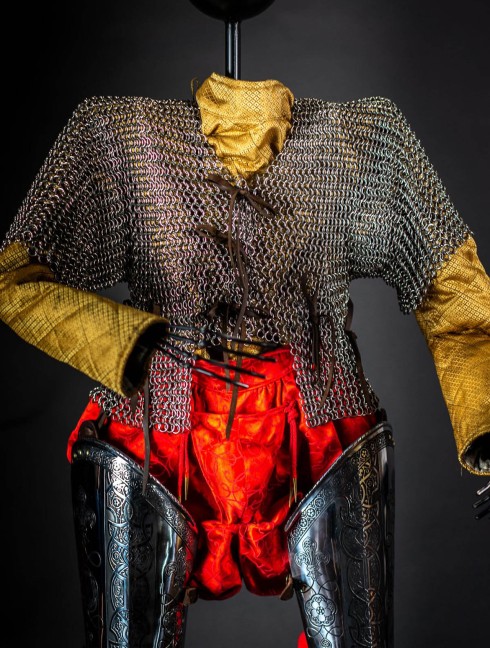 Medieval armor display mannequin Corazza