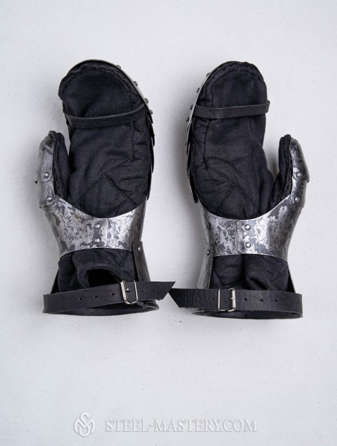 Plate gloves for modern sword fencing Corazza