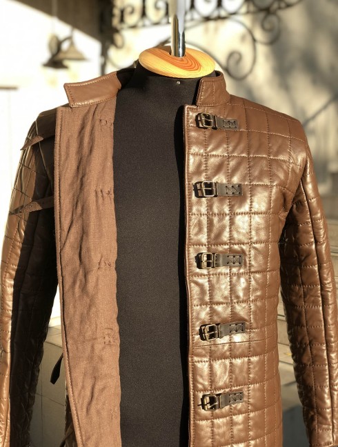JOHN SNOW LEATHER GAMBESON Armatura imbottita