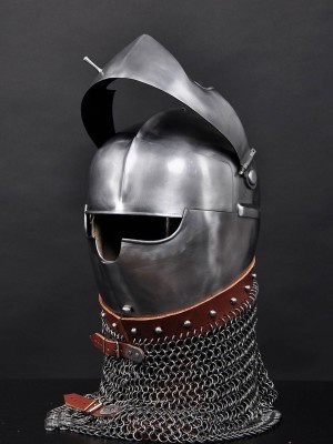 ARMET WITH RONDEL, ITALY, MIDDLE XV CENTURY