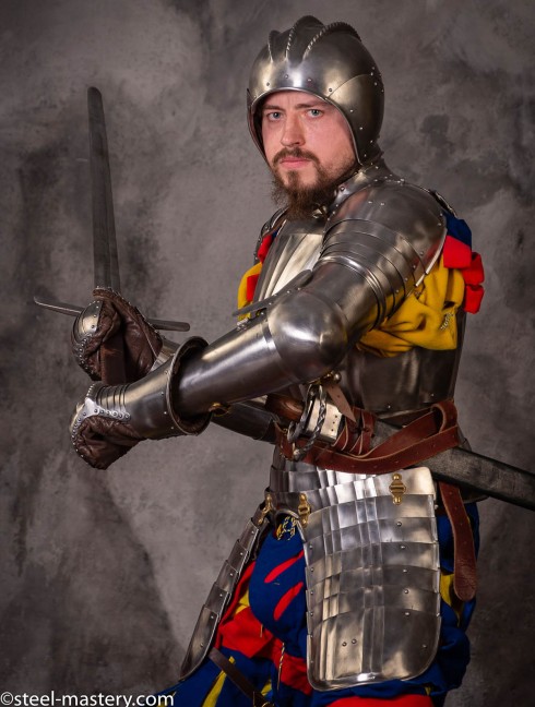 LANDSKNECHT PLATE ARMOR, XVI CENTURY 