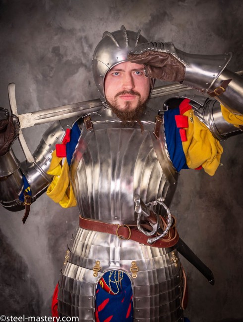 LANDSKNECHT PLATE ARMOR, XVI CENTURY 