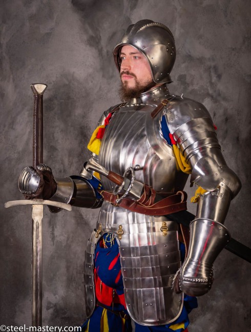 LANDSKNECHT PLATE ARMOR, XVI CENTURY 