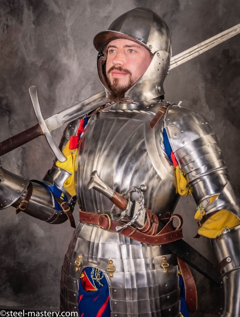 LANDSKNECHT PLATE ARMOR, XVI CENTURY 