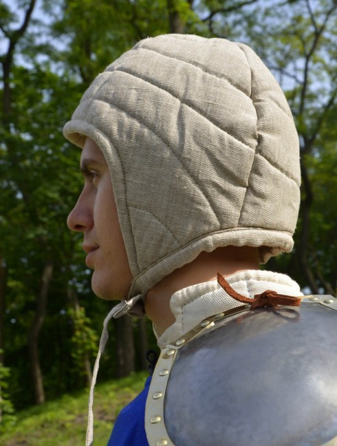 MEDIEVAL PADDED CAP Copricapo