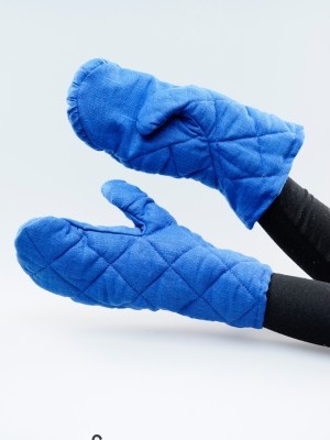 Ordinary padded mittens 