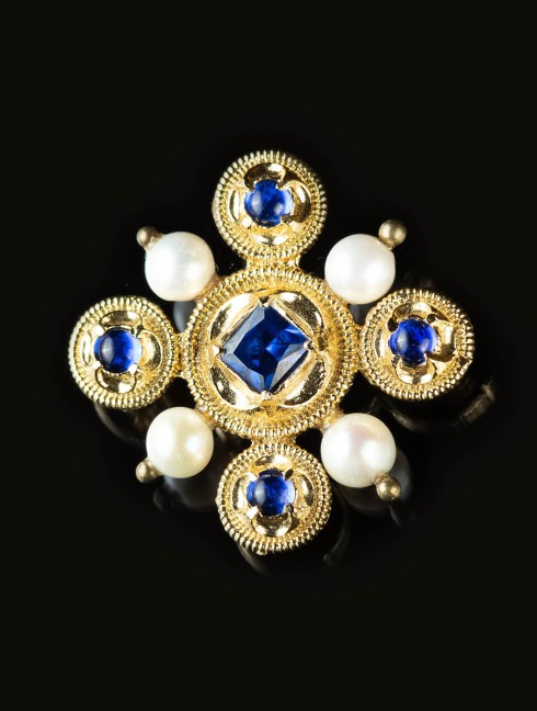 Brooch from picture of Jean Changenet - "Three Prophets" Brooches and fasteners