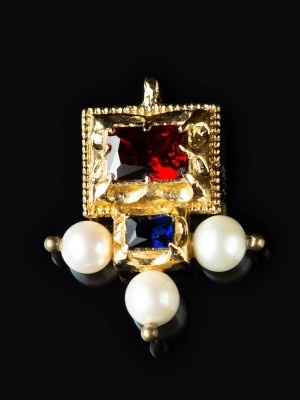 Italien brooch-pendant, late XV c.  Spille e cerniere