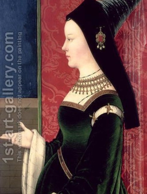 Brooch-pendant from painting of Maria of Burgundy Spille e cerniere